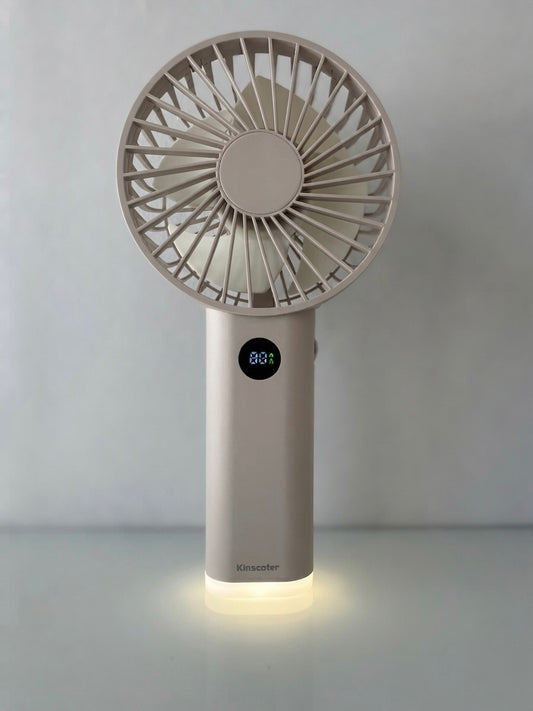 White Portable Fan